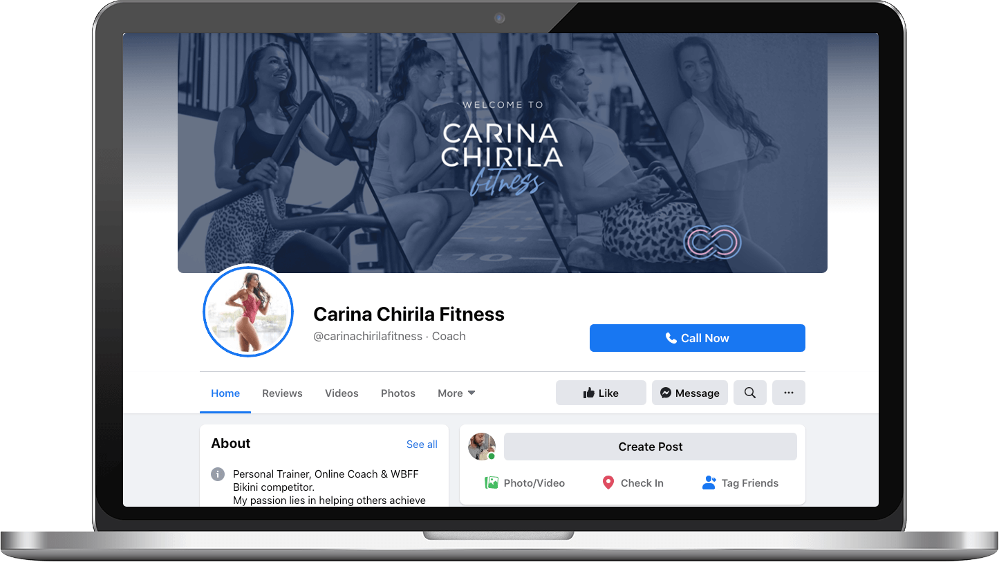 Carina Chirila Fitness Facebook