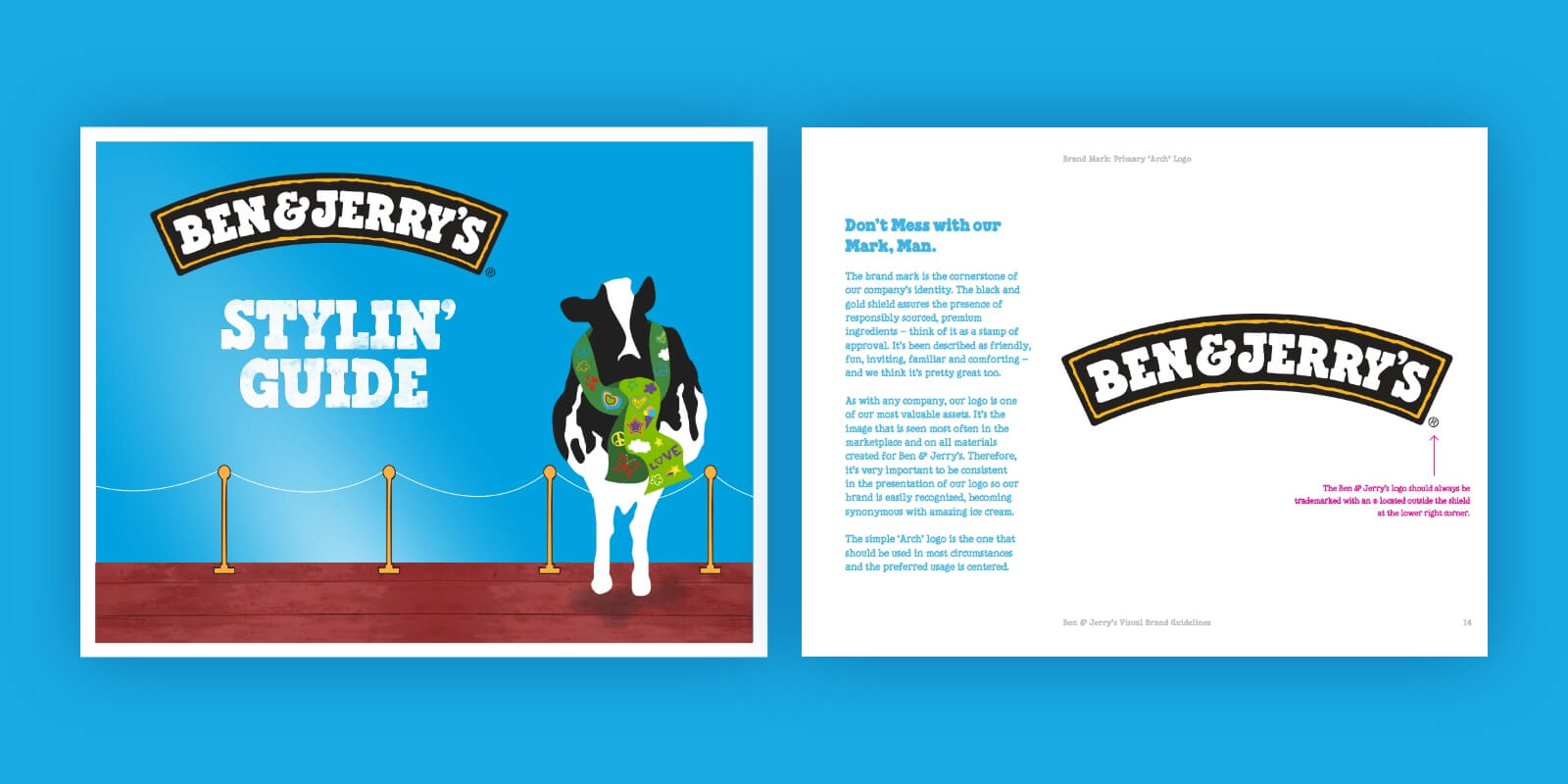 Ben Jerrys Style Guide Example