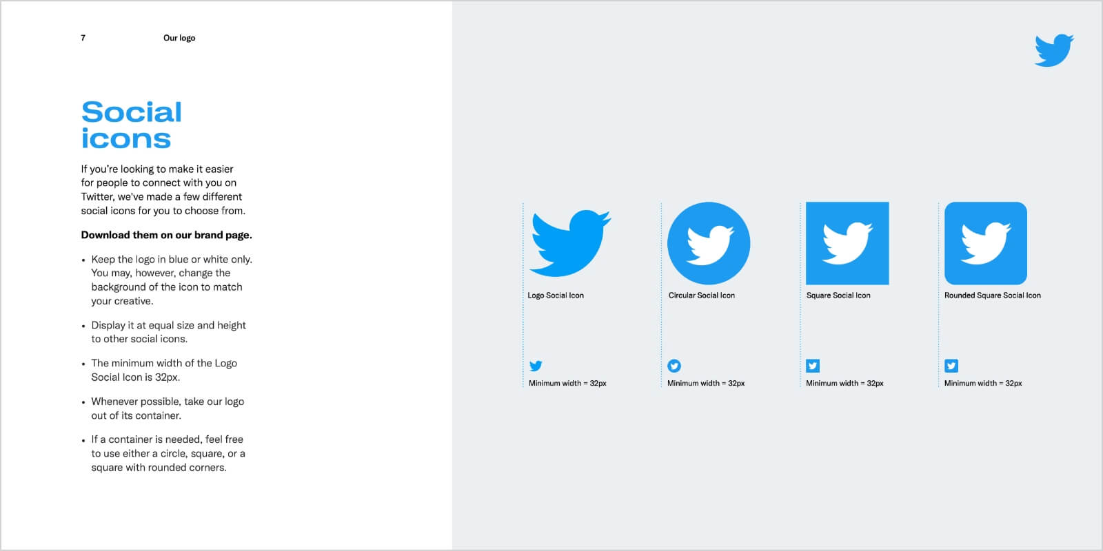 Style Guide Design for Twitter