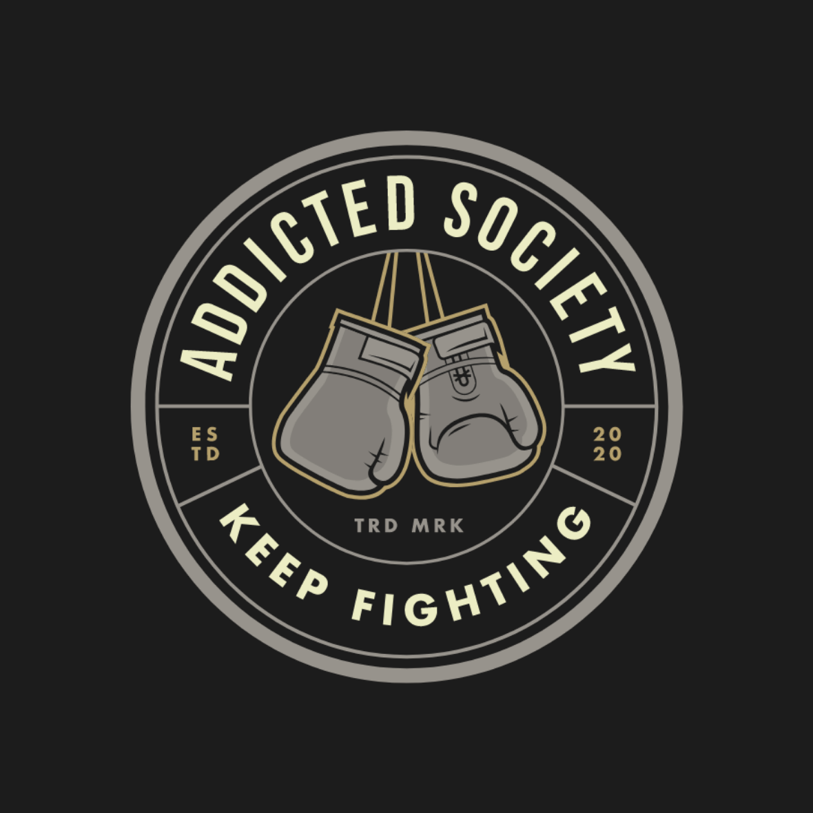 Addicted Society Logo Design Concept