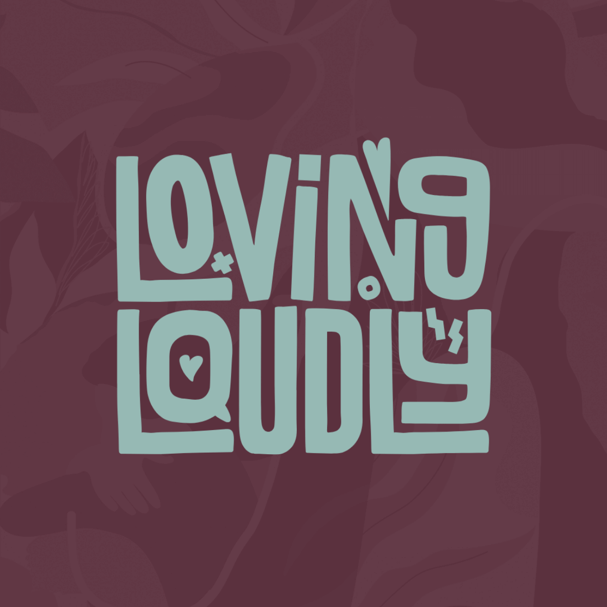 Loving Loudly Logo Design