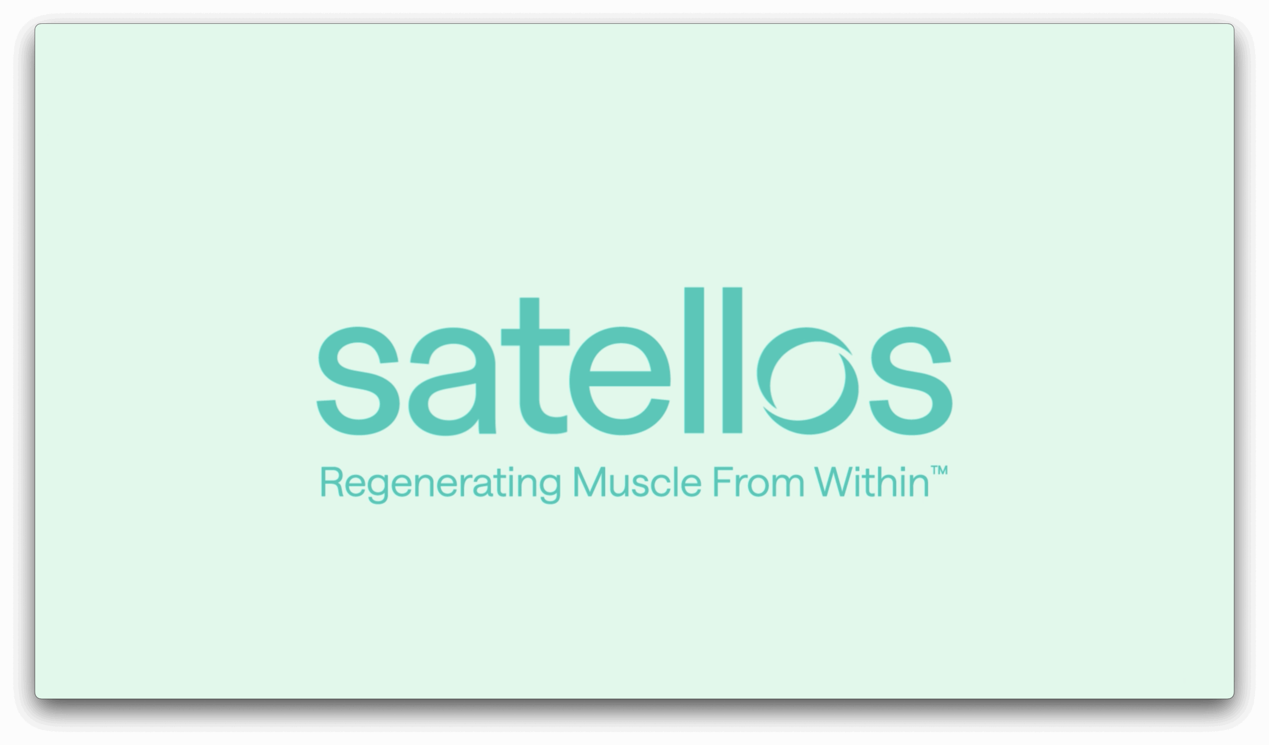 Satellos Logo Animation