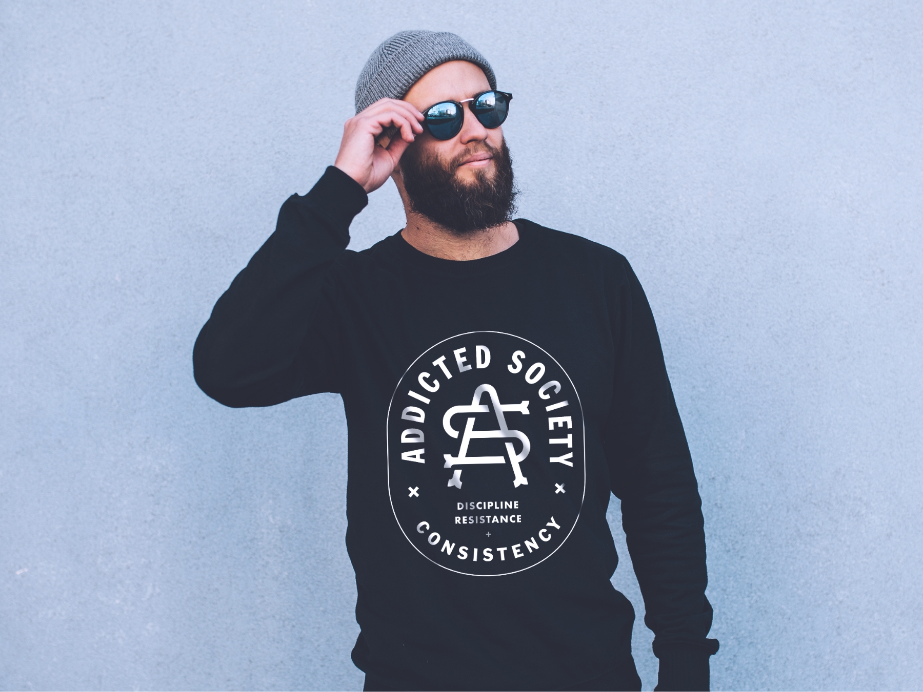 Addicted Society Logo Sweater