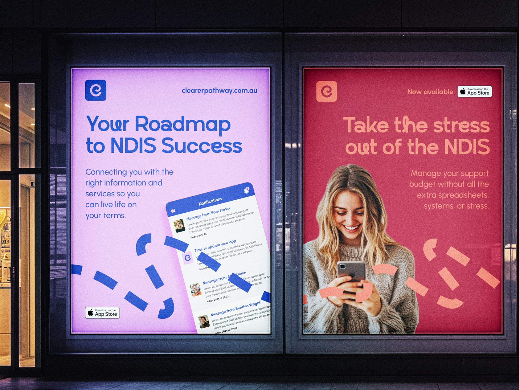 Clearer Pathway Lightbox 1 Design