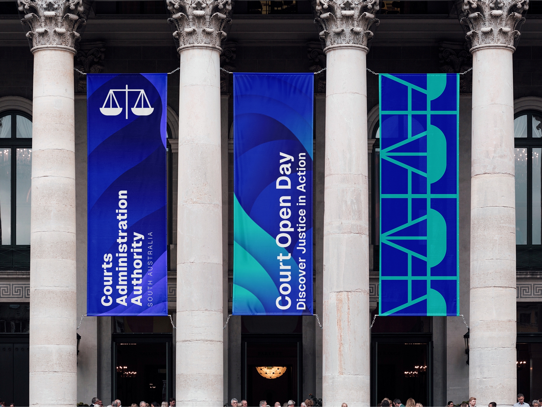 Courts Administration Authority Banners