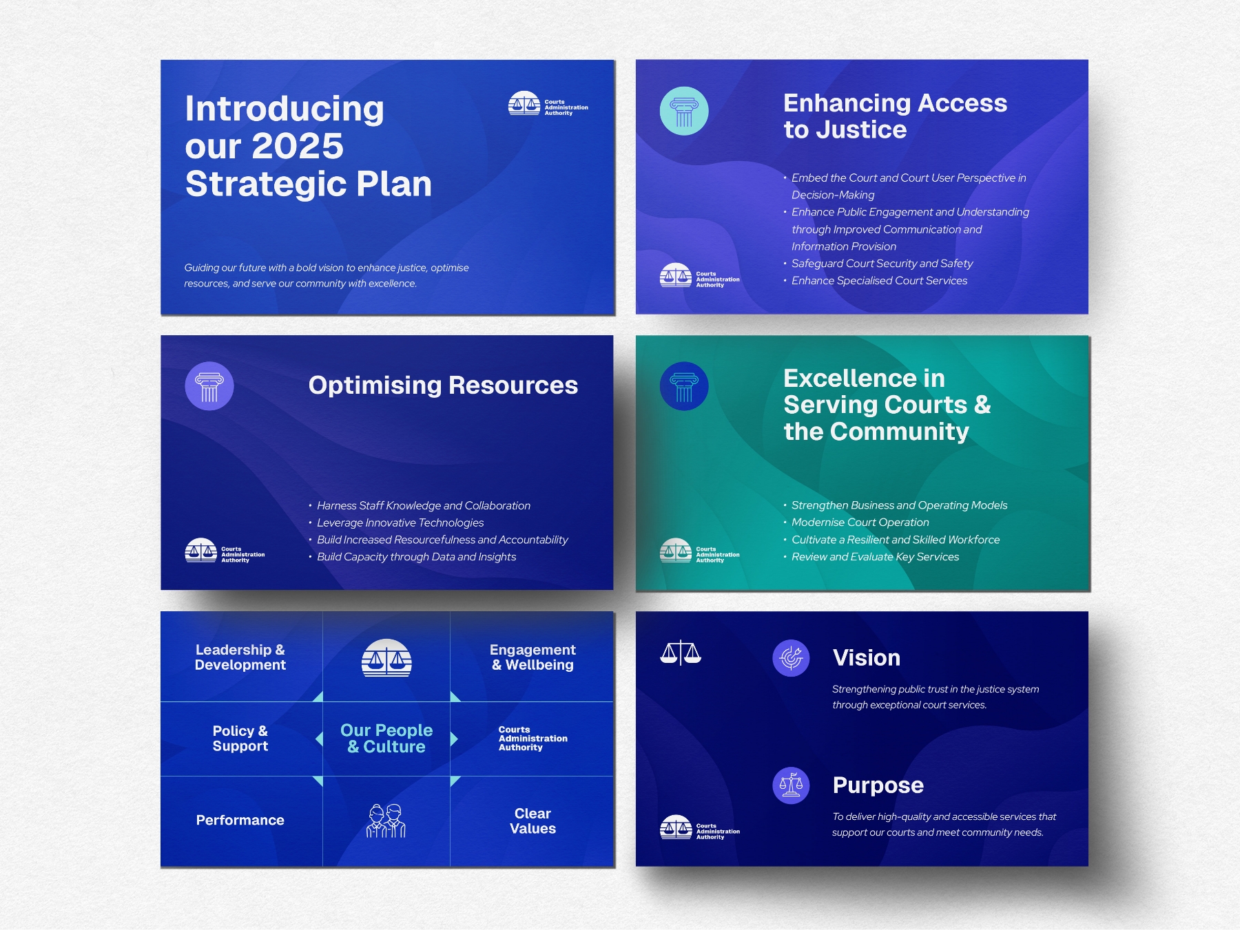 Courts Administration Authority Screen Savers