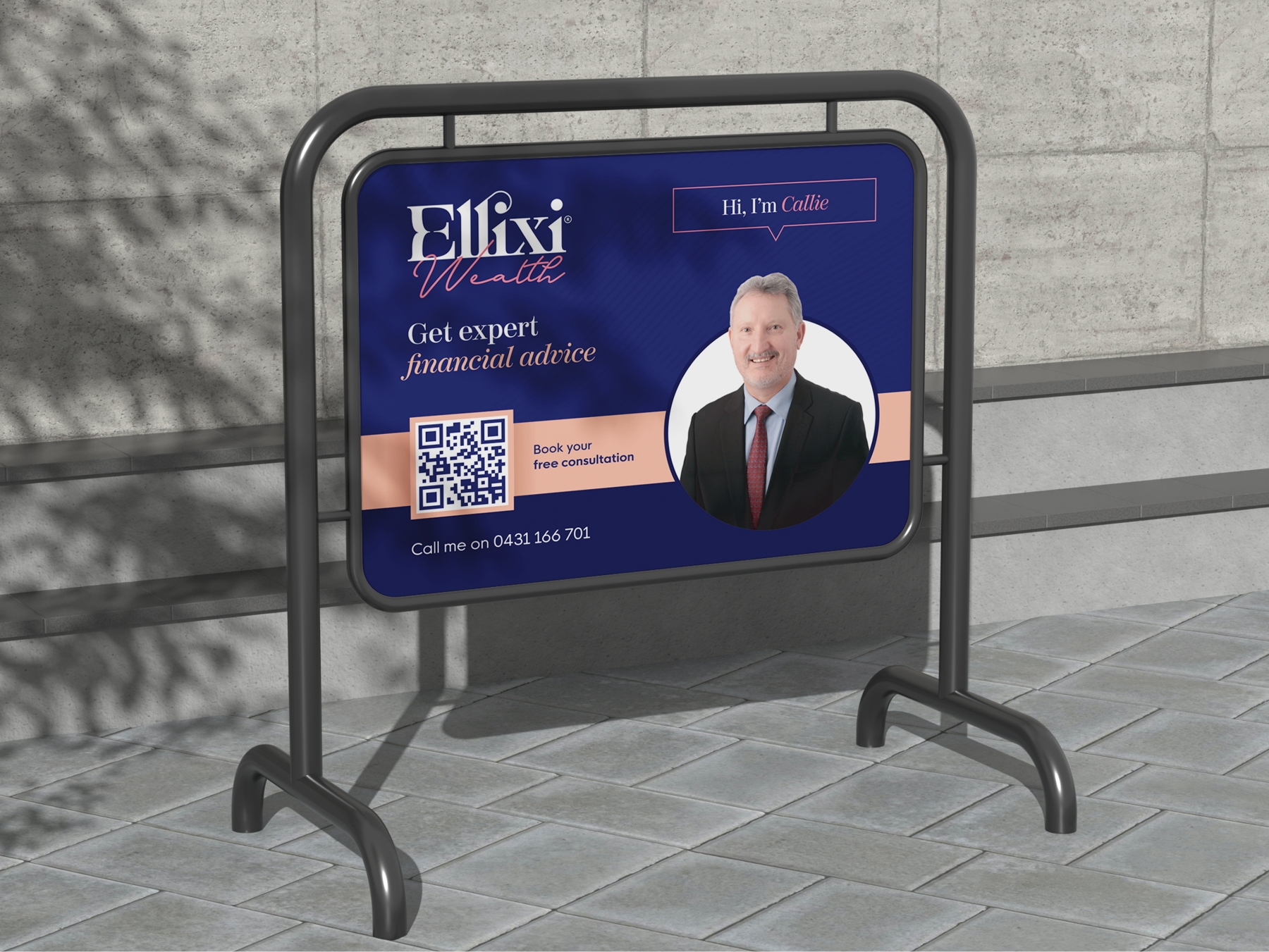 Ellixi A Frame Stand Board