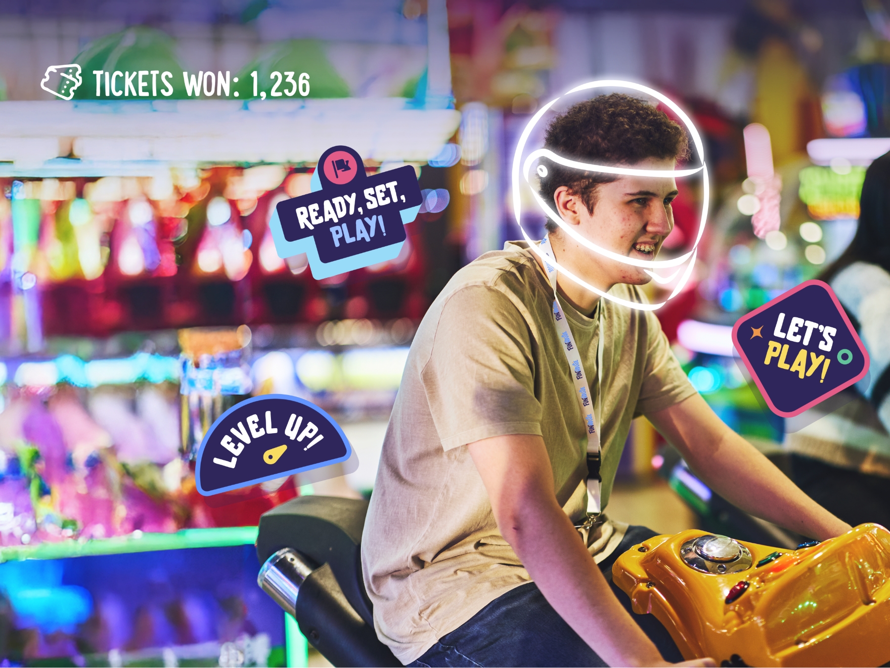 Funhouse Arcades &ndash; Animated Social Media Stickers