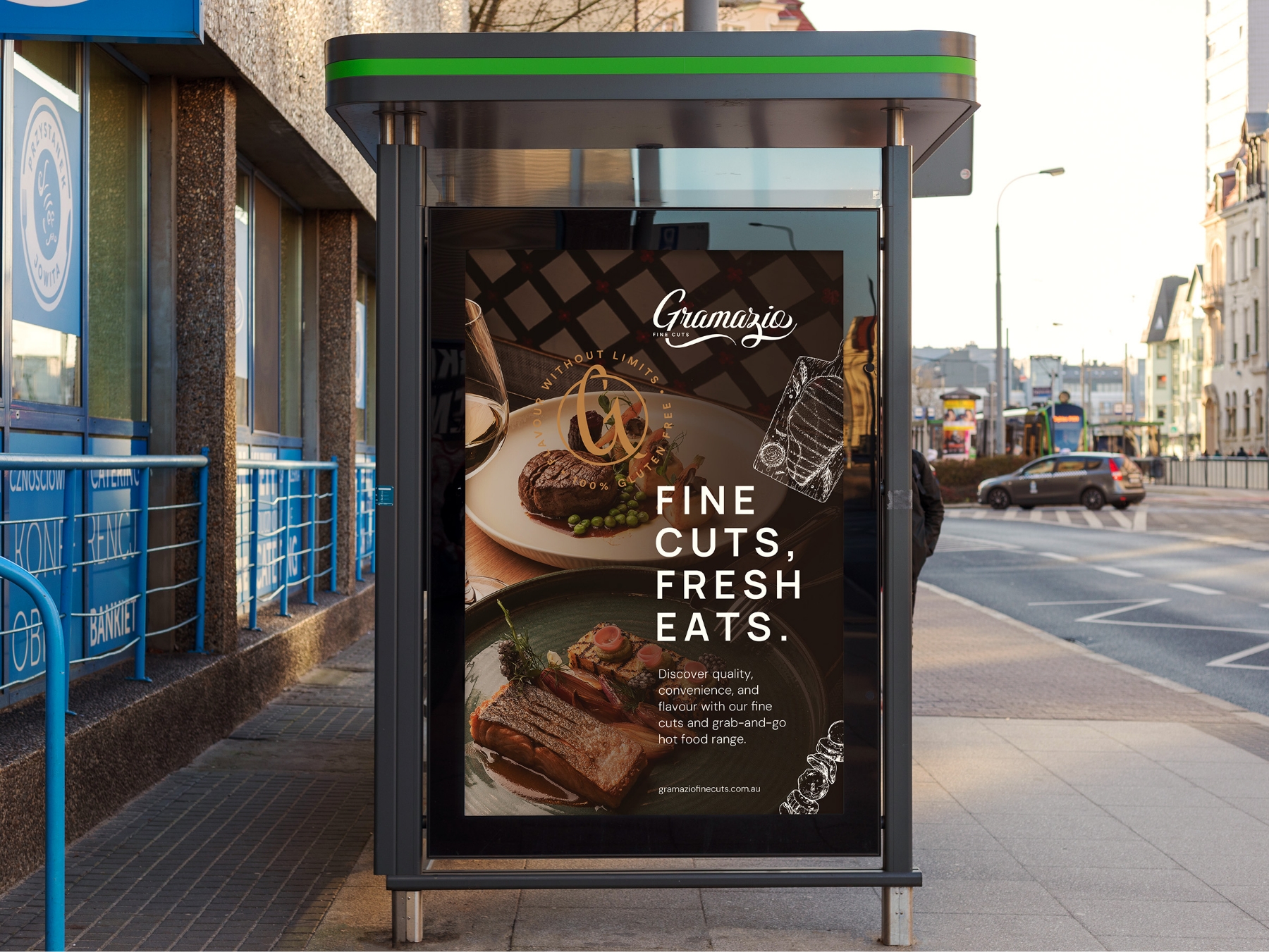 Gramazio Bus Shelter Lightbox