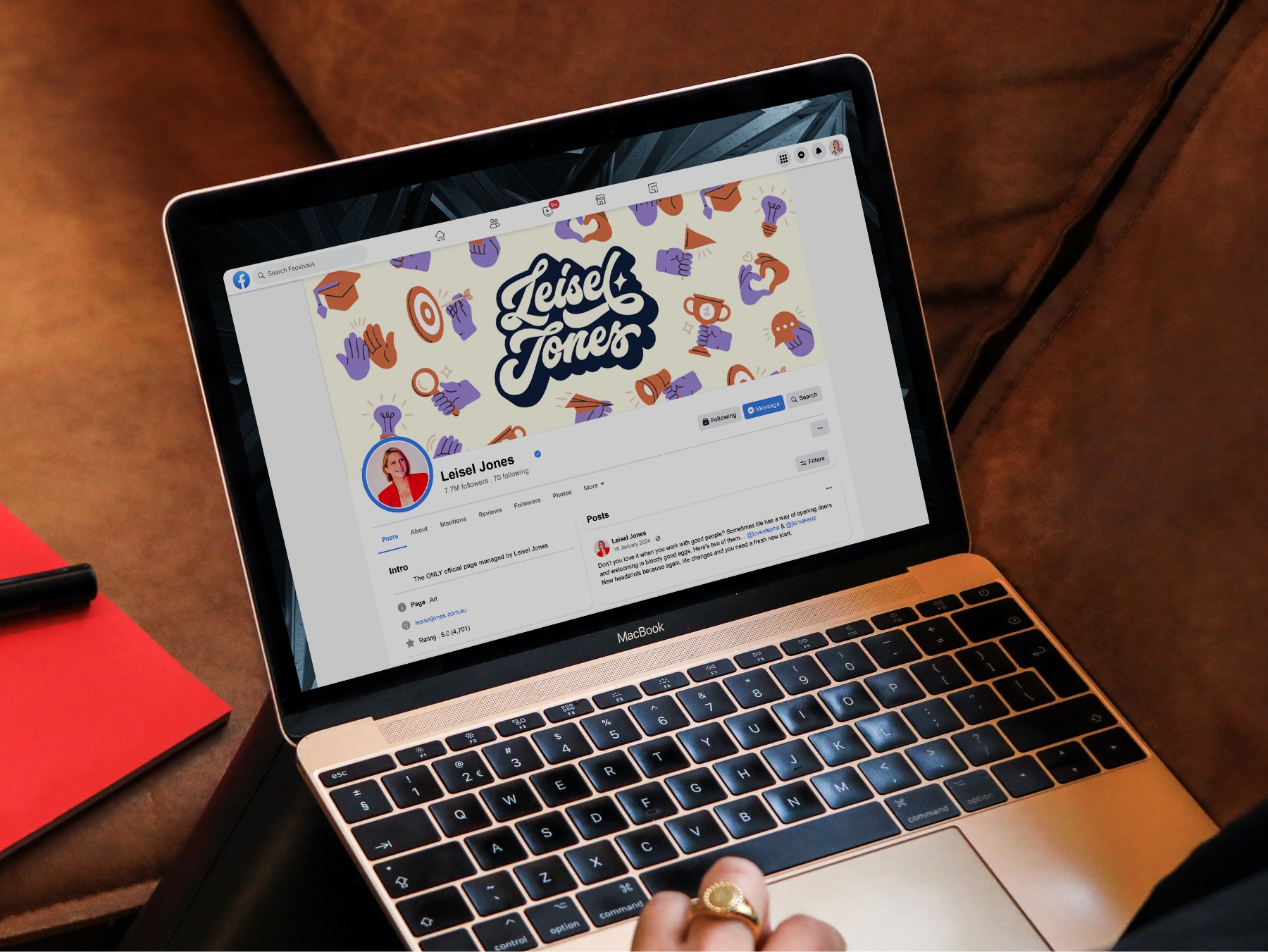 Leisel Jones Facebook Web Cover