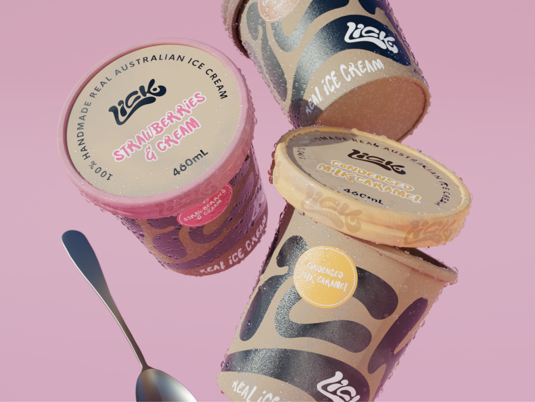 Lick Product Animation