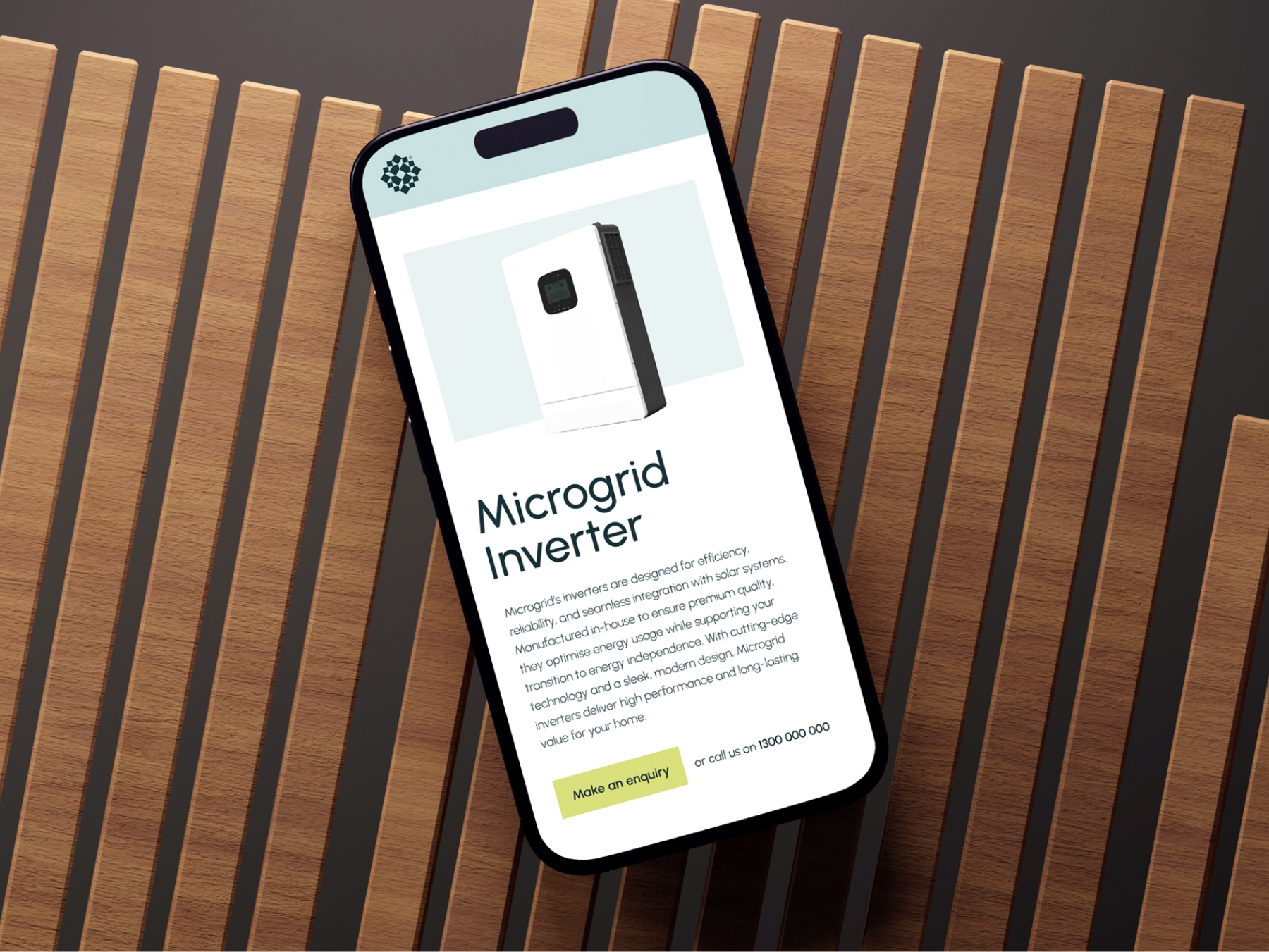 Microgrid Mobille Screen