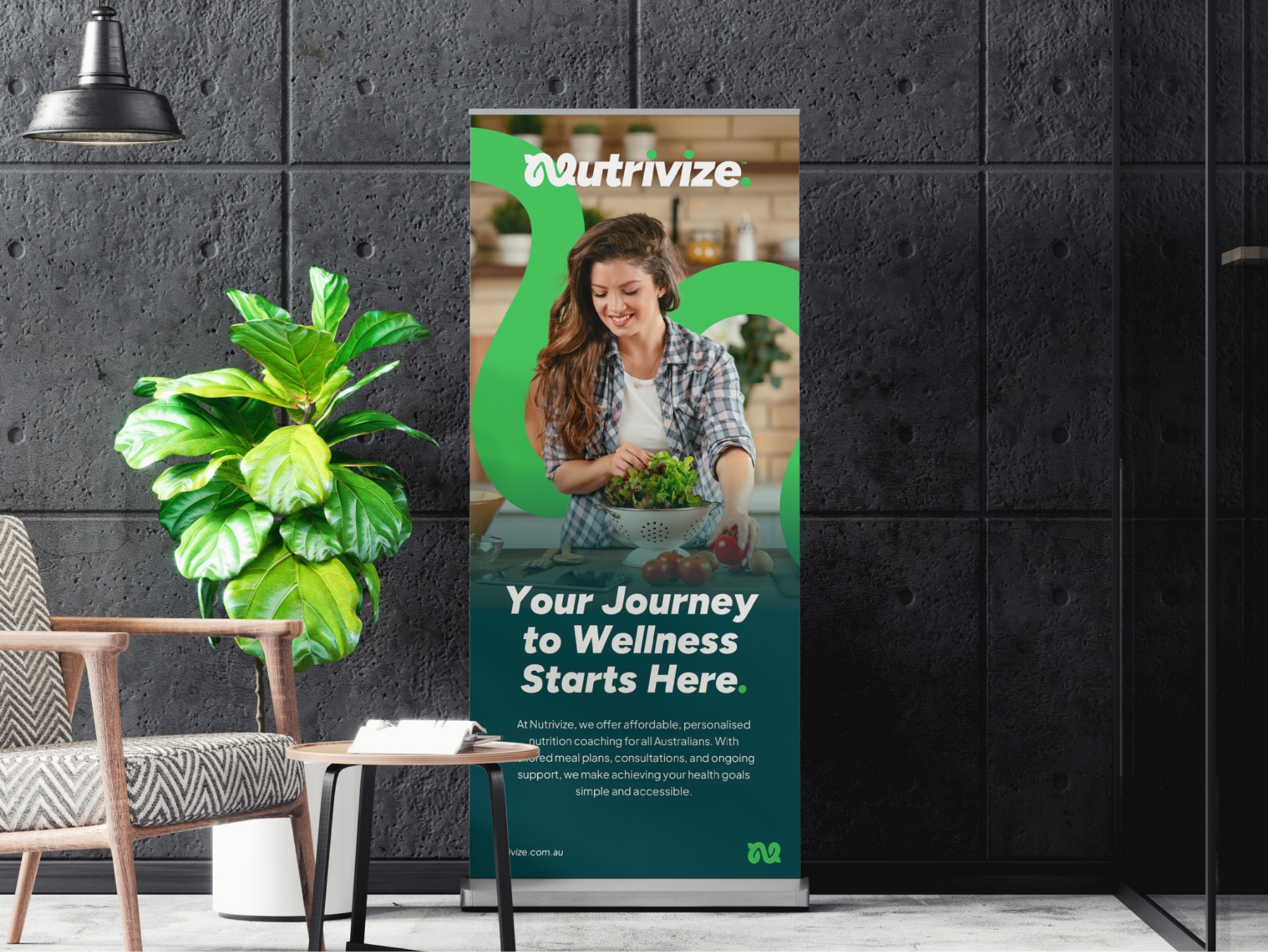 Nutrivize Roll Up Banner