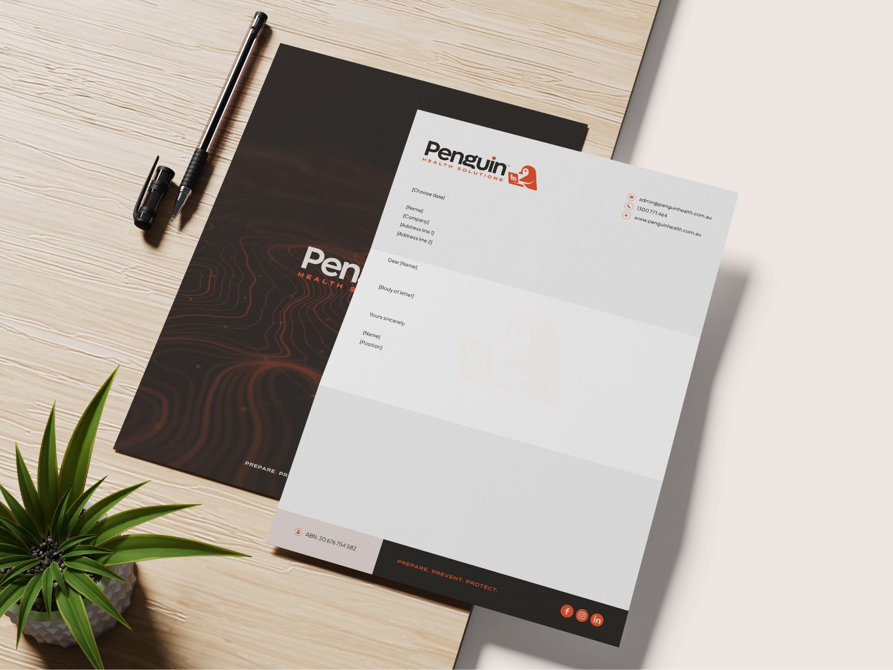 Penguin Health Solutions Letterhead