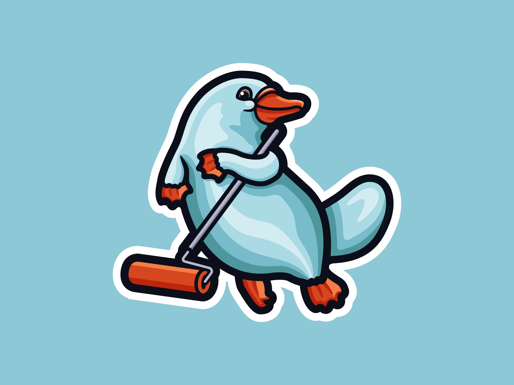 Platypus Painting Logo