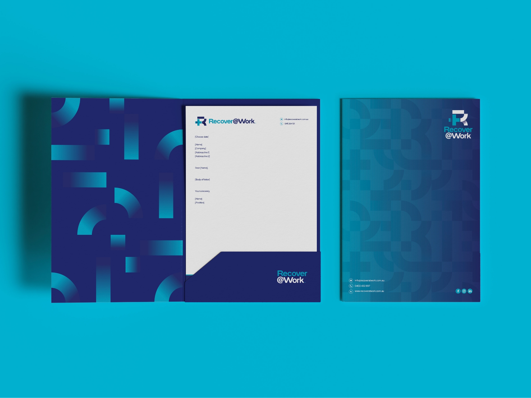 Recover@work A4 Folder