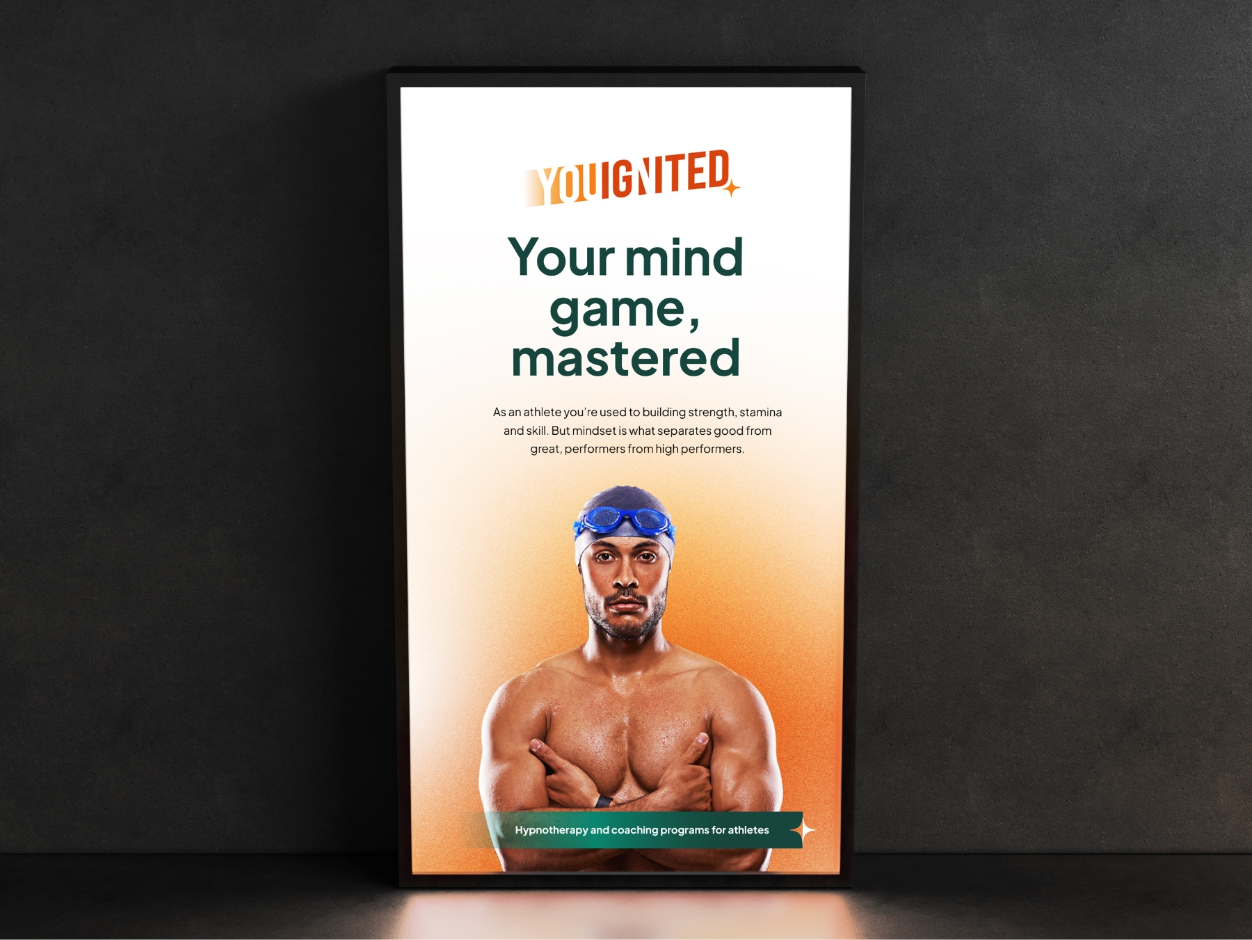 You Ignited Poster Sign Advert