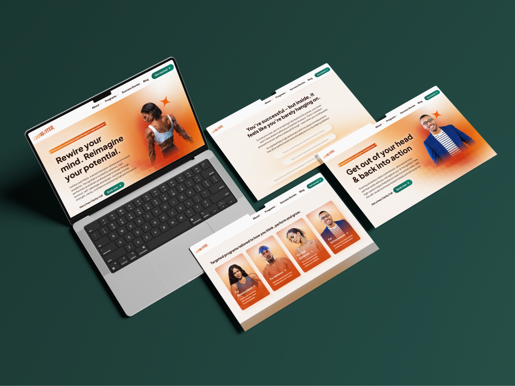 You Ignited Web Screens