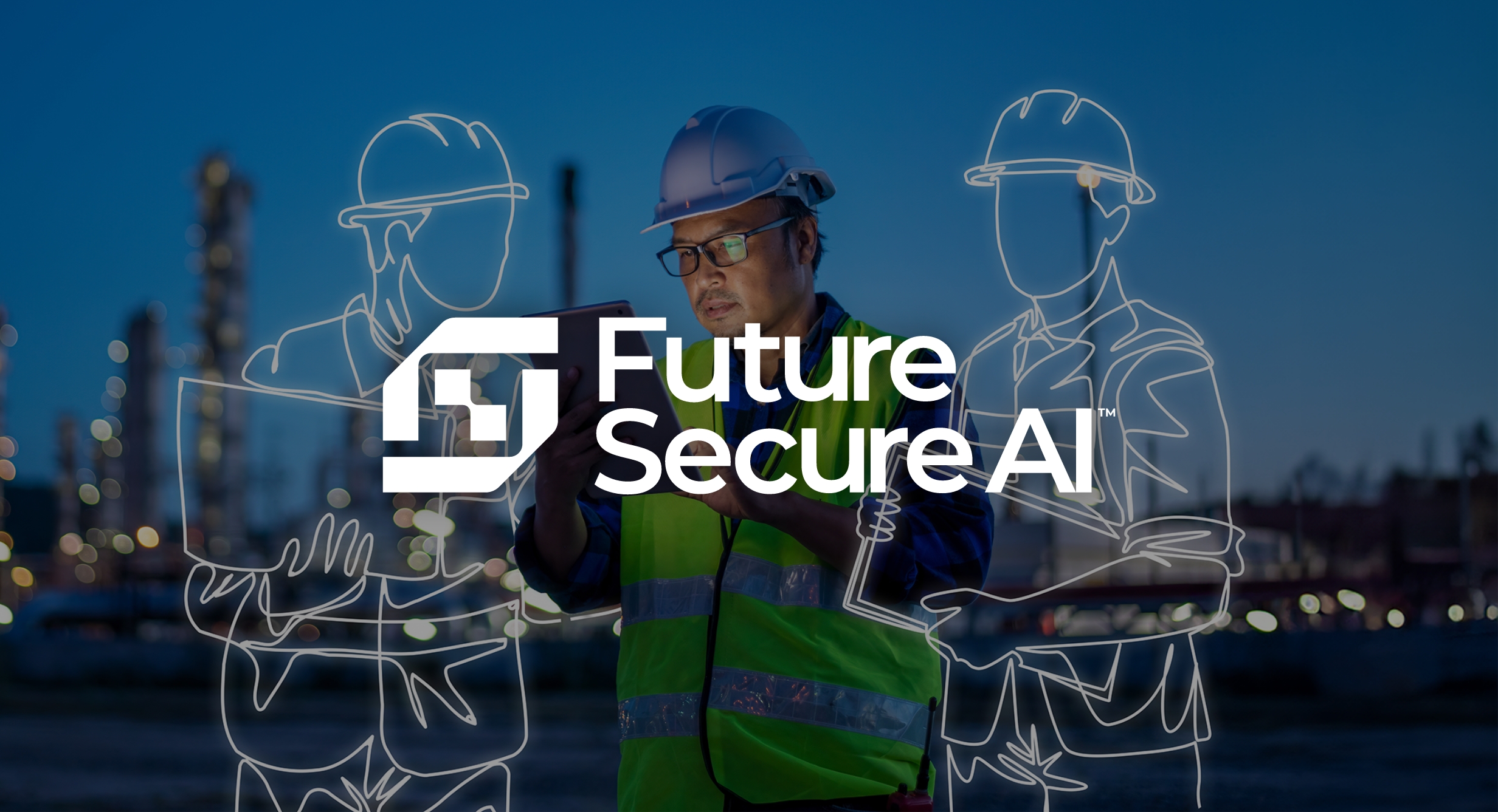 Future Secure AI Logo Animation