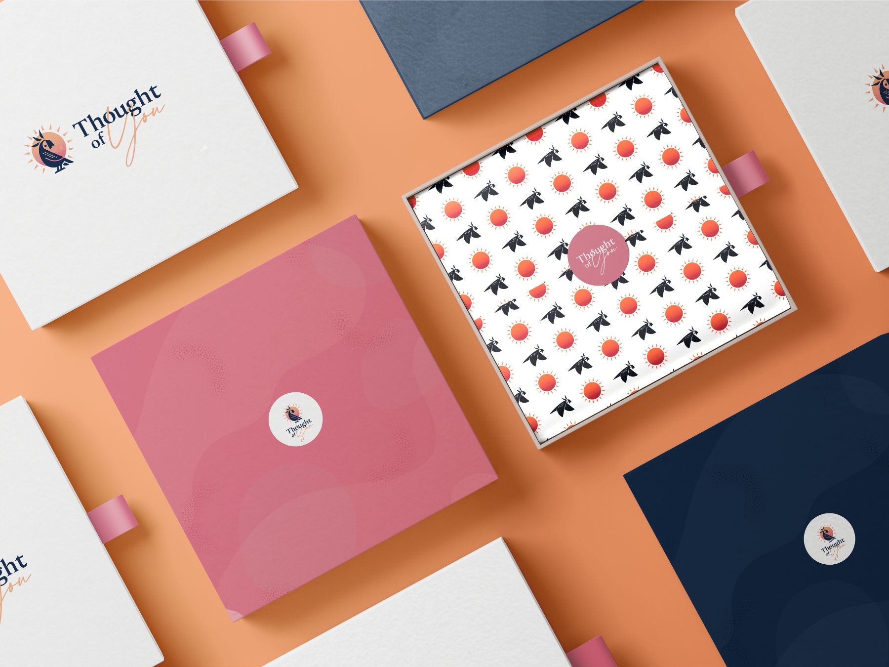 Thought of You Logo Packaging
